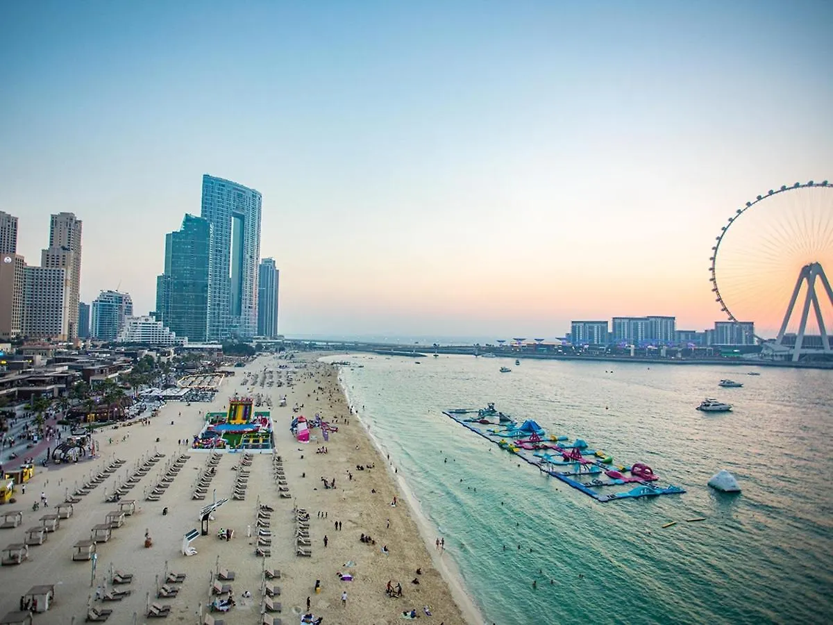 Апарт-отель Marina View Executive Apartment , 3 Mins Jbr Beach Walk Дубай